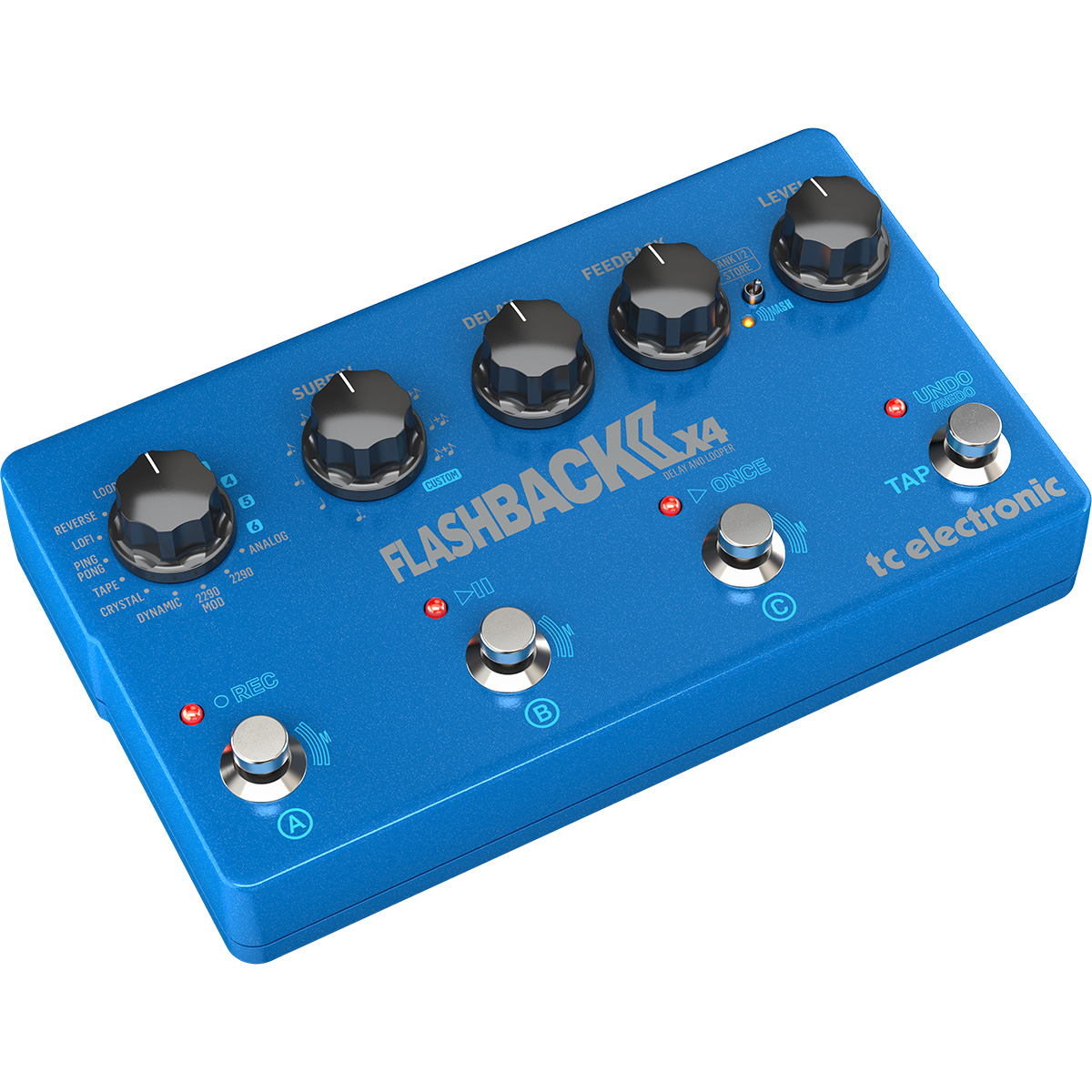 Foto 4 pulgar | Tc Electronic Flashback 2x4 Pedal Delay Para Guitarra