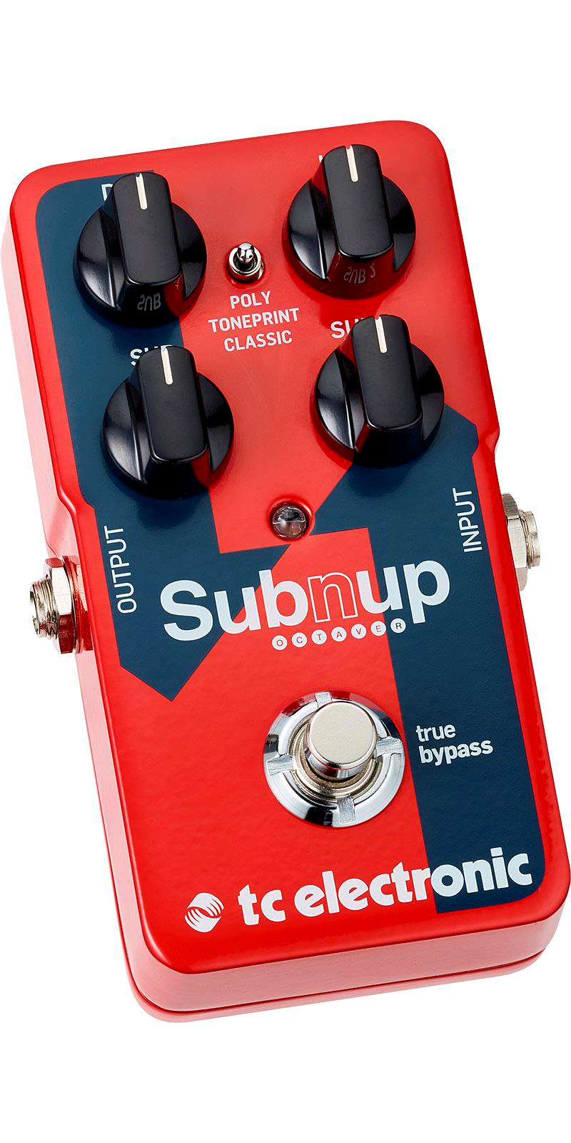 Pedal para Guitarra Tc Electronic Sub N Up Octaver Rojo