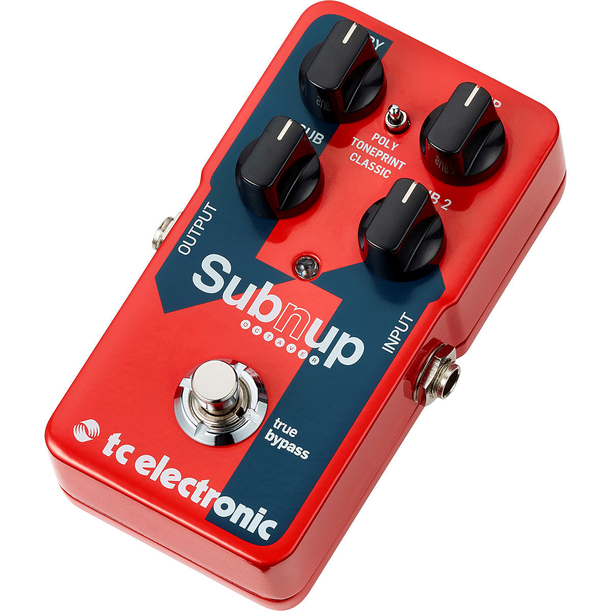 Foto 4 pulgar | Pedal para Guitarra Tc Electronic Sub N Up Octaver Rojo