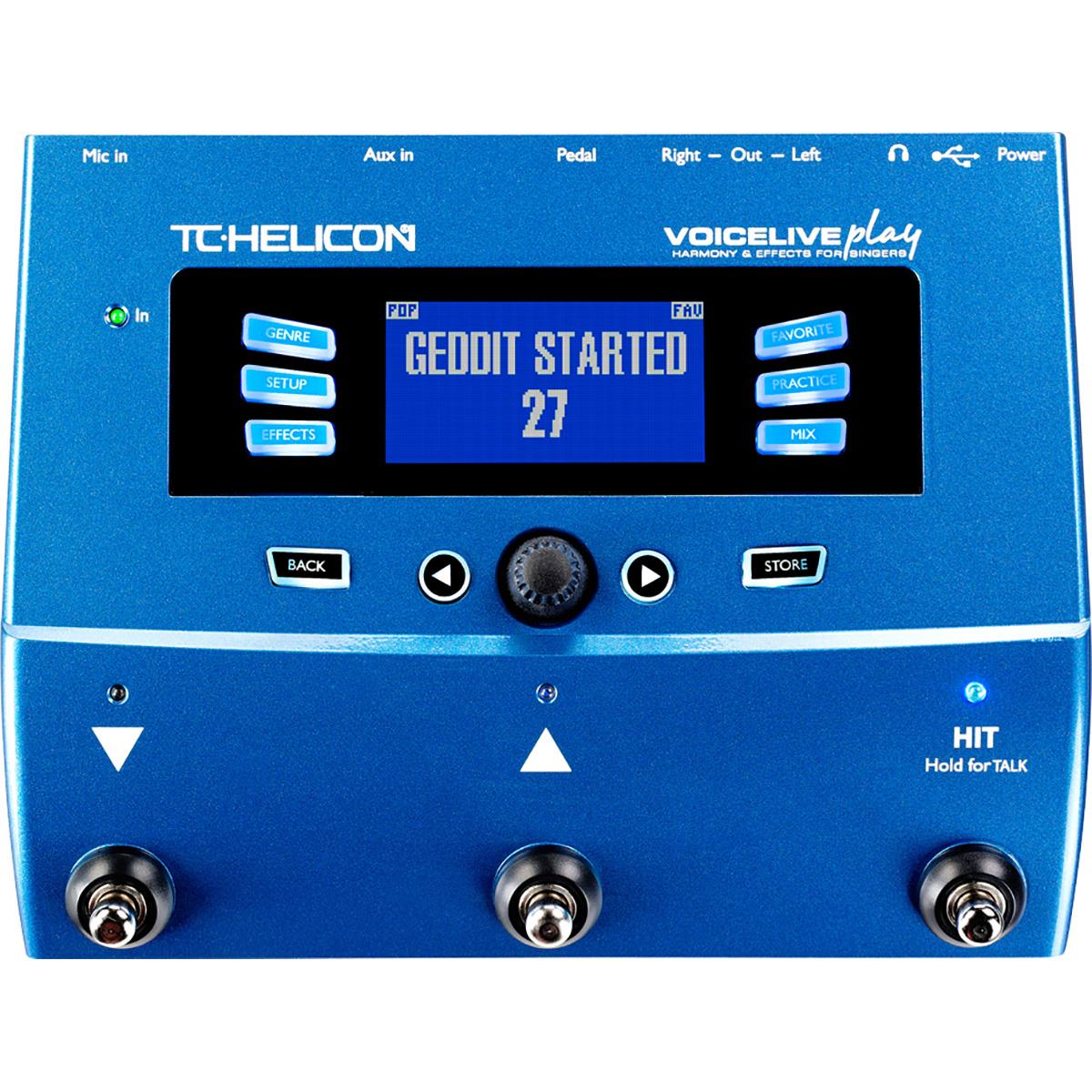 Foto 2 pulgar | Pedal de Efecto Tc Electronic Voice Live Play Azul