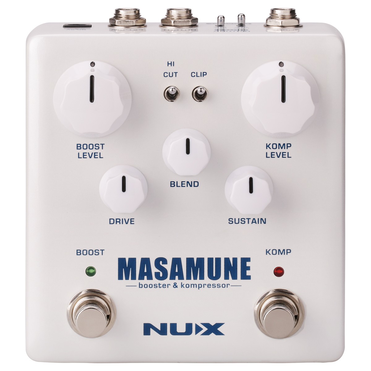 Pedal Compresor y Boost Nux Nbk-5 Masamune para Guitarra