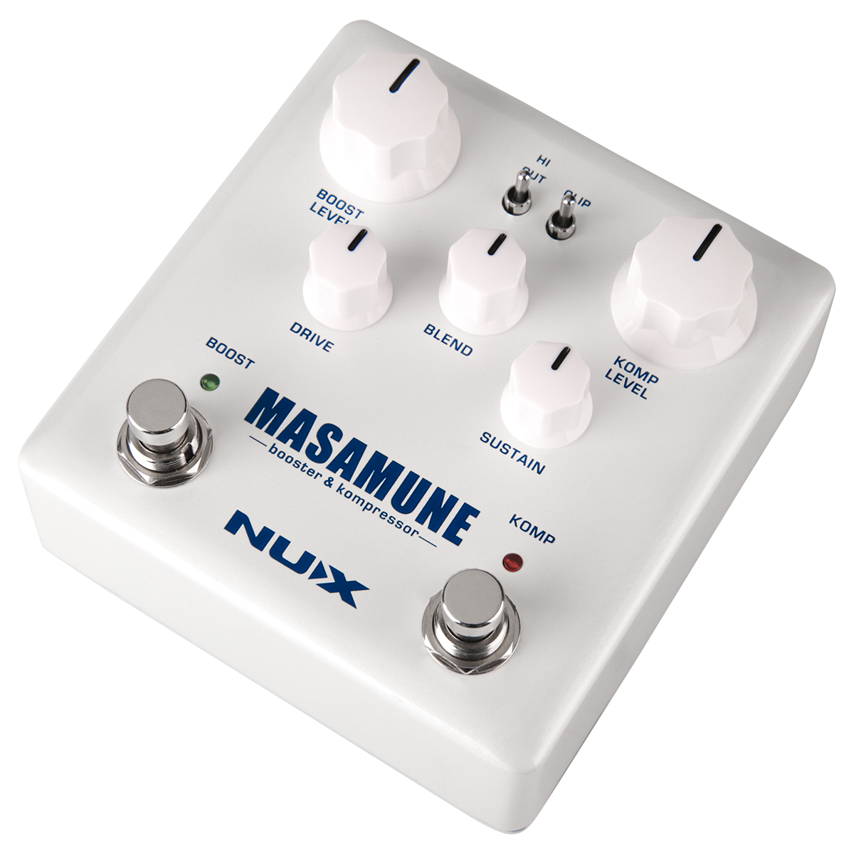 Foto 2 | Pedal Compresor y Boost Nux Nbk-5 Masamune para Guitarra