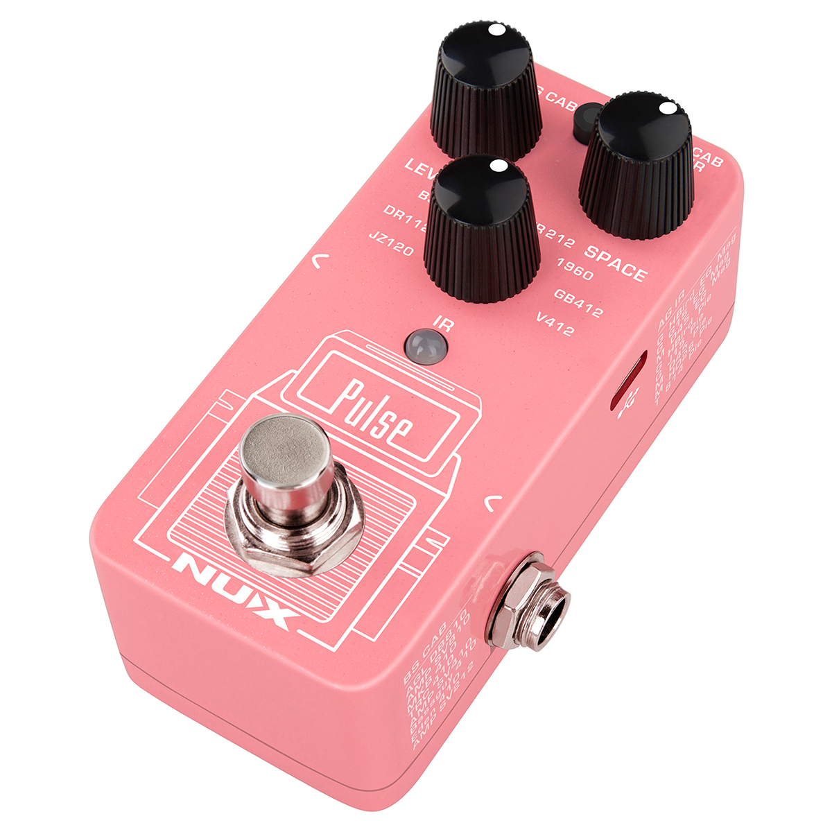 Pedal para Guitarra Bajo Nux Mini Nss-4