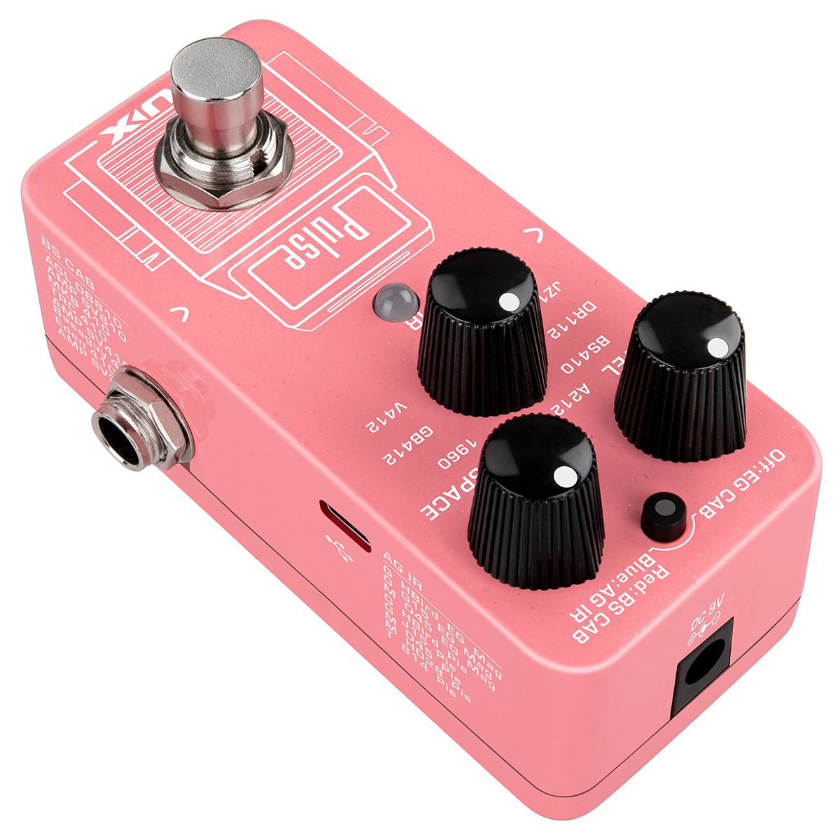 Foto 8 | Pedal para Guitarra Bajo Nux Mini Nss-4