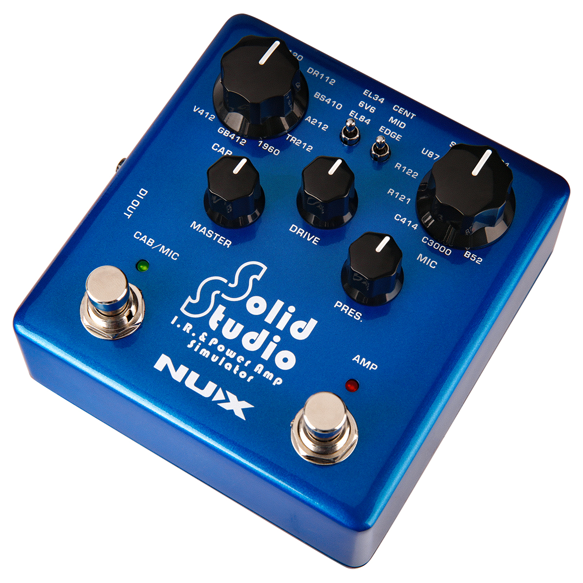 Pedal Simulador Amplificador Gabinete Nux Nss-5 para Guitarra