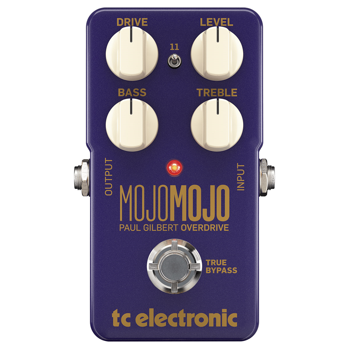 Pedal para Guitarra Tc Electronic Mojo Mojo Paul Gilbe Púrpura