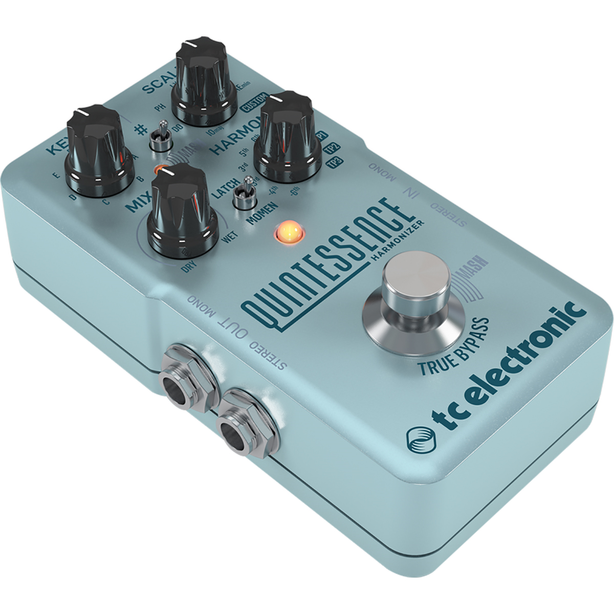 Foto 4 pulgar | Pedal para Guitarra Tc Electronic Quintessence Harmoni Azul