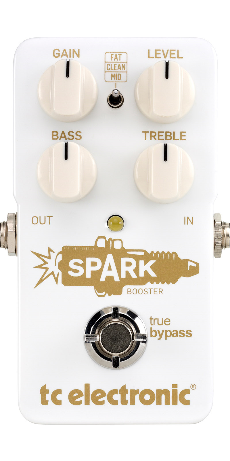 Foto 2 pulgar | Pedal para Guitarra Tc Electronic Spark Booster Blanco