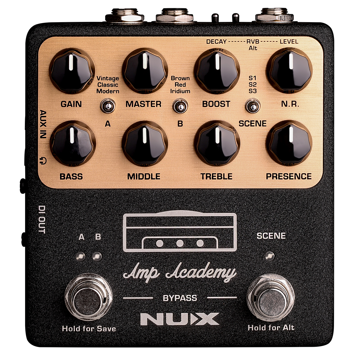 Pedal Modelador Amplificador Guitarra Nux Ngs-6 Amp Academy