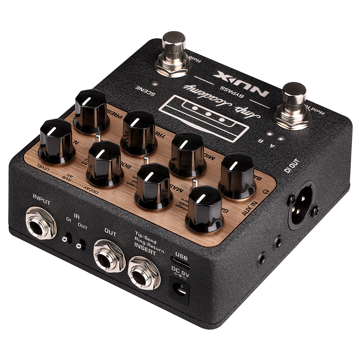 Foto 4 pulgar | Pedal Modelador Amplificador Guitarra Nux Ngs-6 Amp Academy