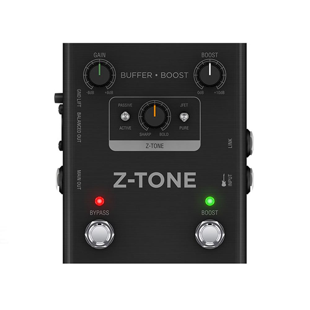 Pedal para guitarra/bajo IK MULTIMEDIA Z-TONE BUFFER BOOST Color Negro Preamplificador/DI