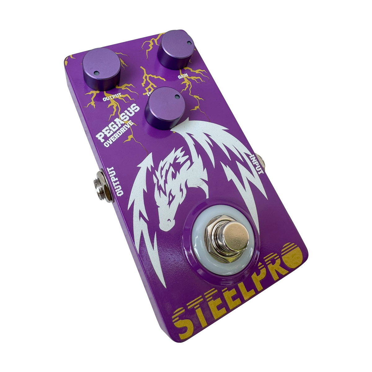 Foto 2 pulgar | Pedal Para Guitarra Steelpro Pegasus Overdrive 9v