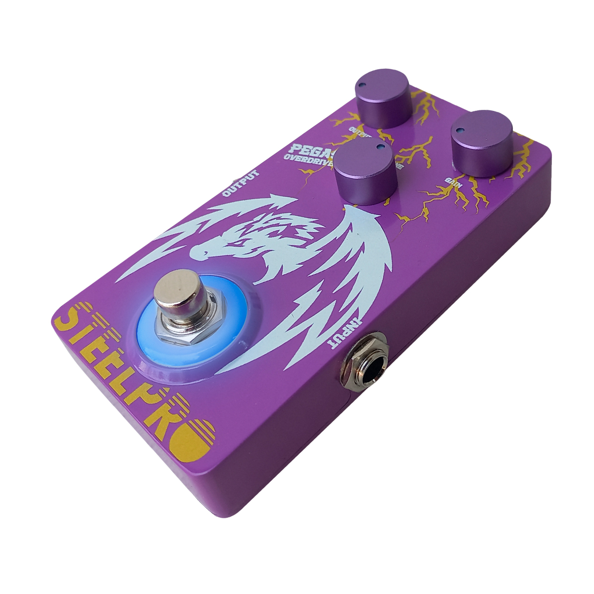 Foto 6 pulgar | Pedal Para Guitarra Steelpro Pegasus Overdrive 9v