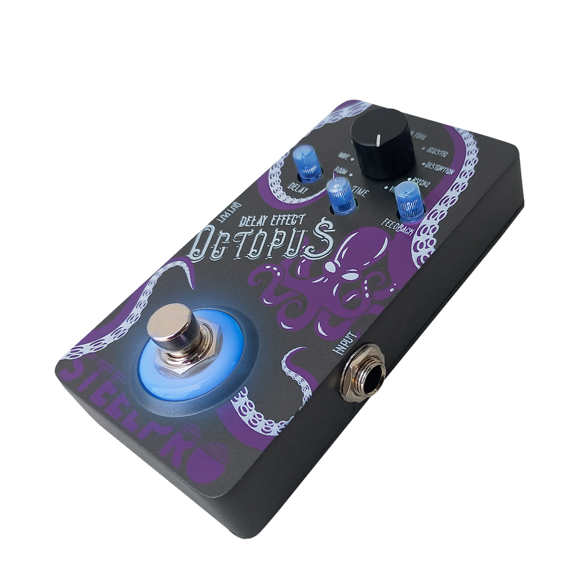 Foto 5 | Pedal Para Guitarra Steelpro Octopus Delay Effect 9v