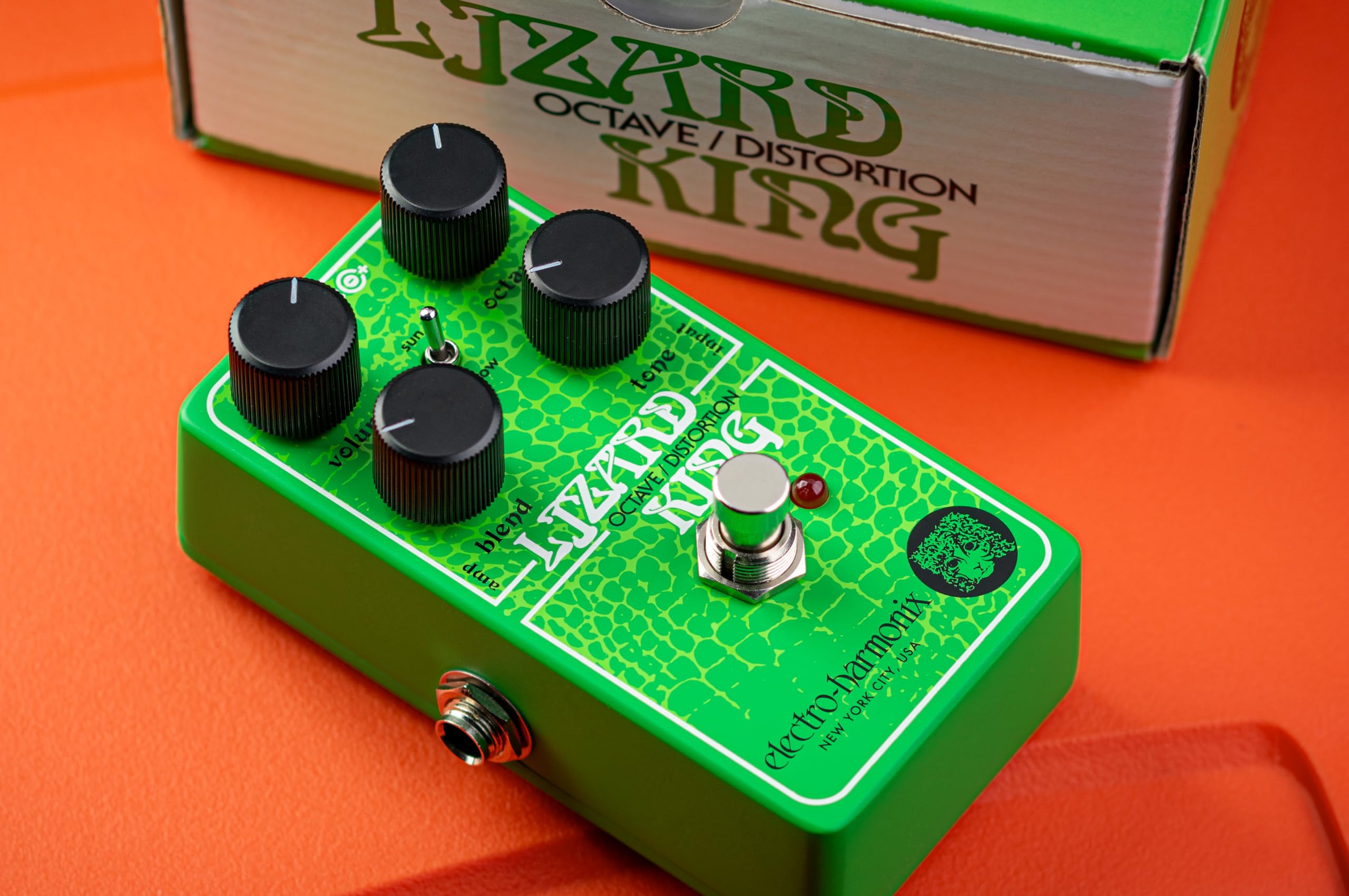 Foto 7 pulgar | Pedal Octave Fuzz Para Bajo Electro-harmonix Lizard King - Venta Internacional.