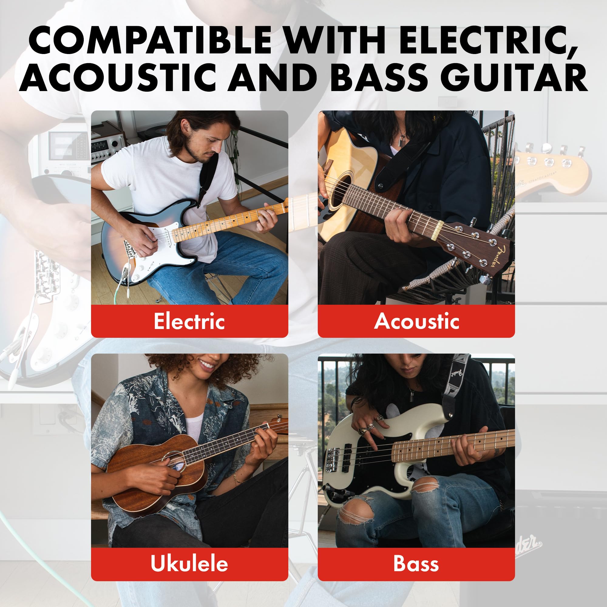 Foto 6 | Afinador De Guitarra Fender Ft-1 Professional Clip On Chromatic - Venta Internacional.