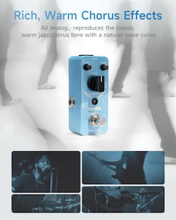 Foto 2 | Pedal Chorus Donner Tutti Love Analog Para Guitarra Eléctrica - Venta Internacional.