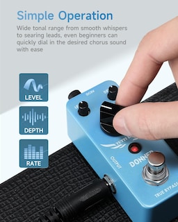 Foto 3 | Pedal Chorus Donner Tutti Love Analog Para Guitarra Eléctrica - Venta Internacional.