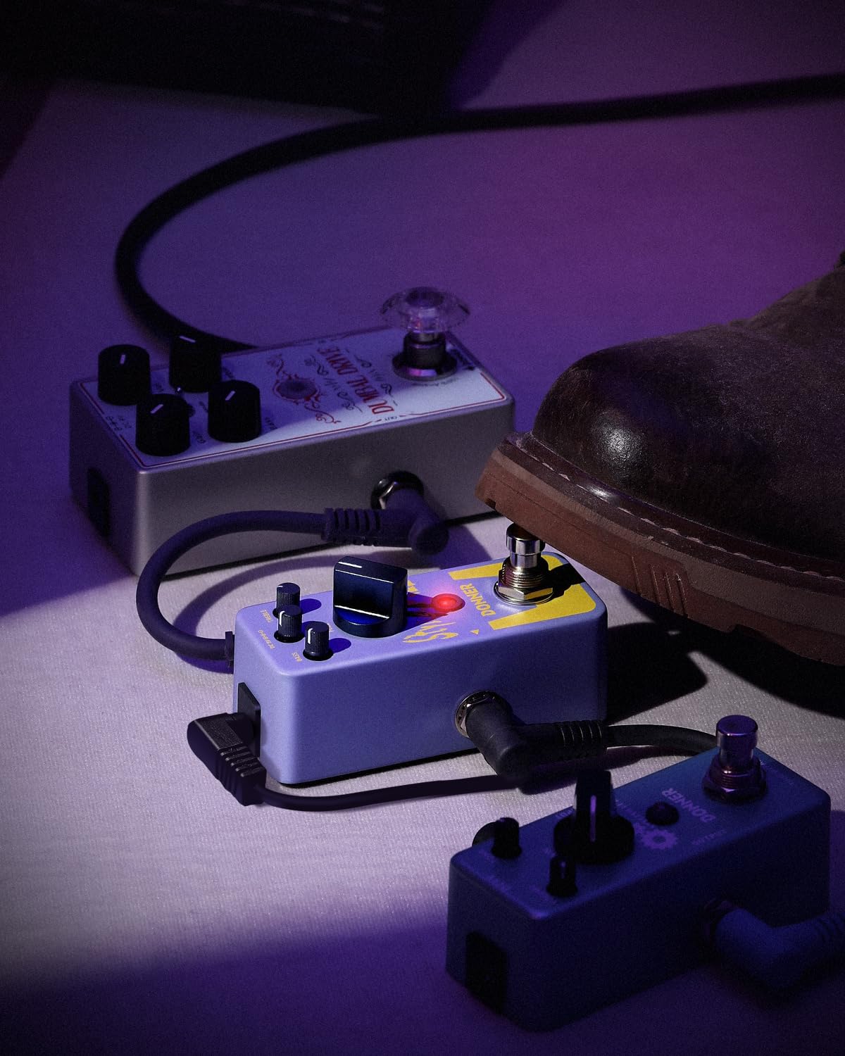 Foto 6 | Pedal De Guitarra Fuzz Donner Fuzz Stylish Ⅱ Para Guitarra Eléctrica Y Bajo - Venta Internacional.