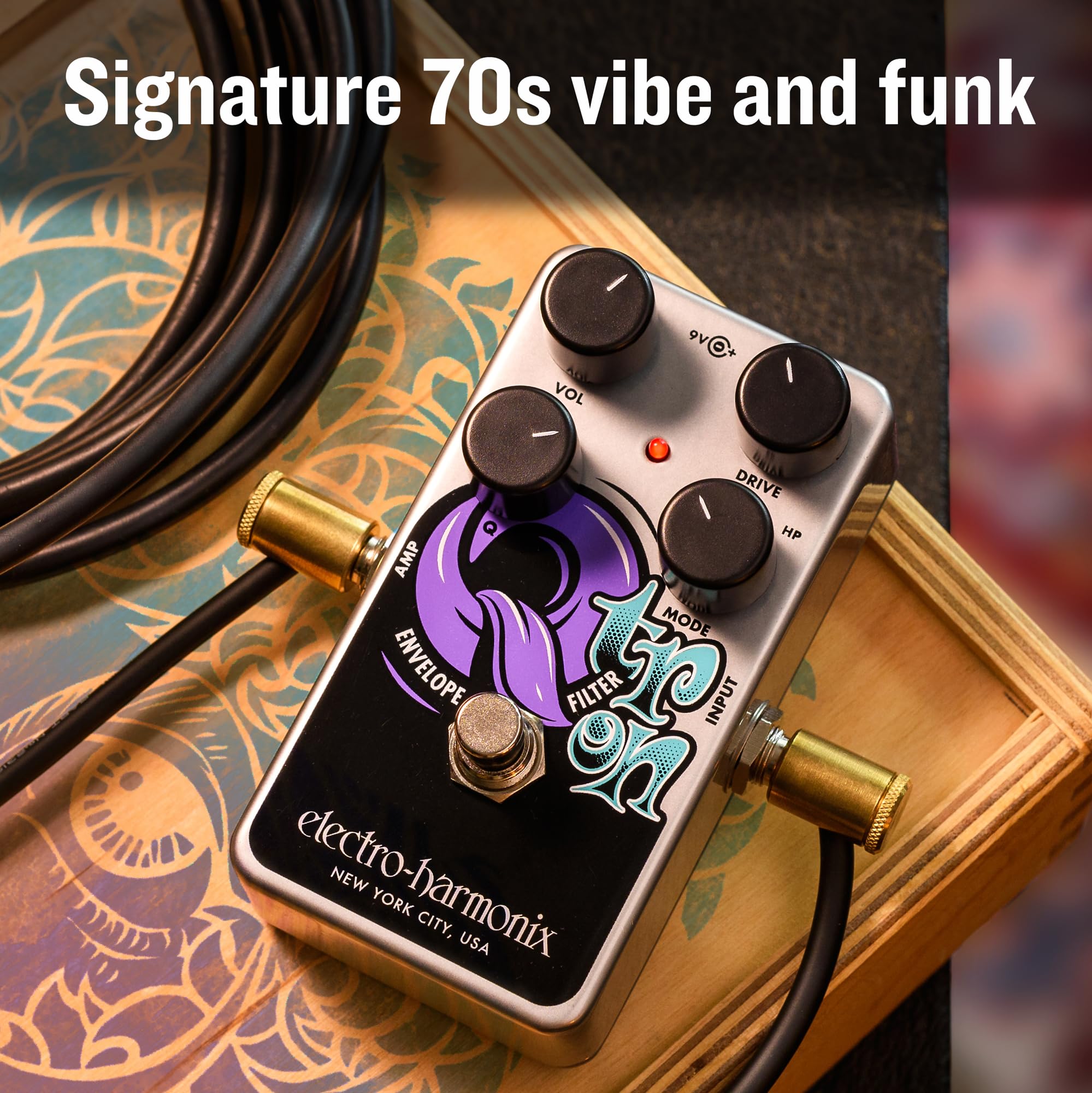 Foto 7 pulgar | Pedal Con Filtro De Envoltura Electro-harmonix Nano Q-tron - Venta Internacional.