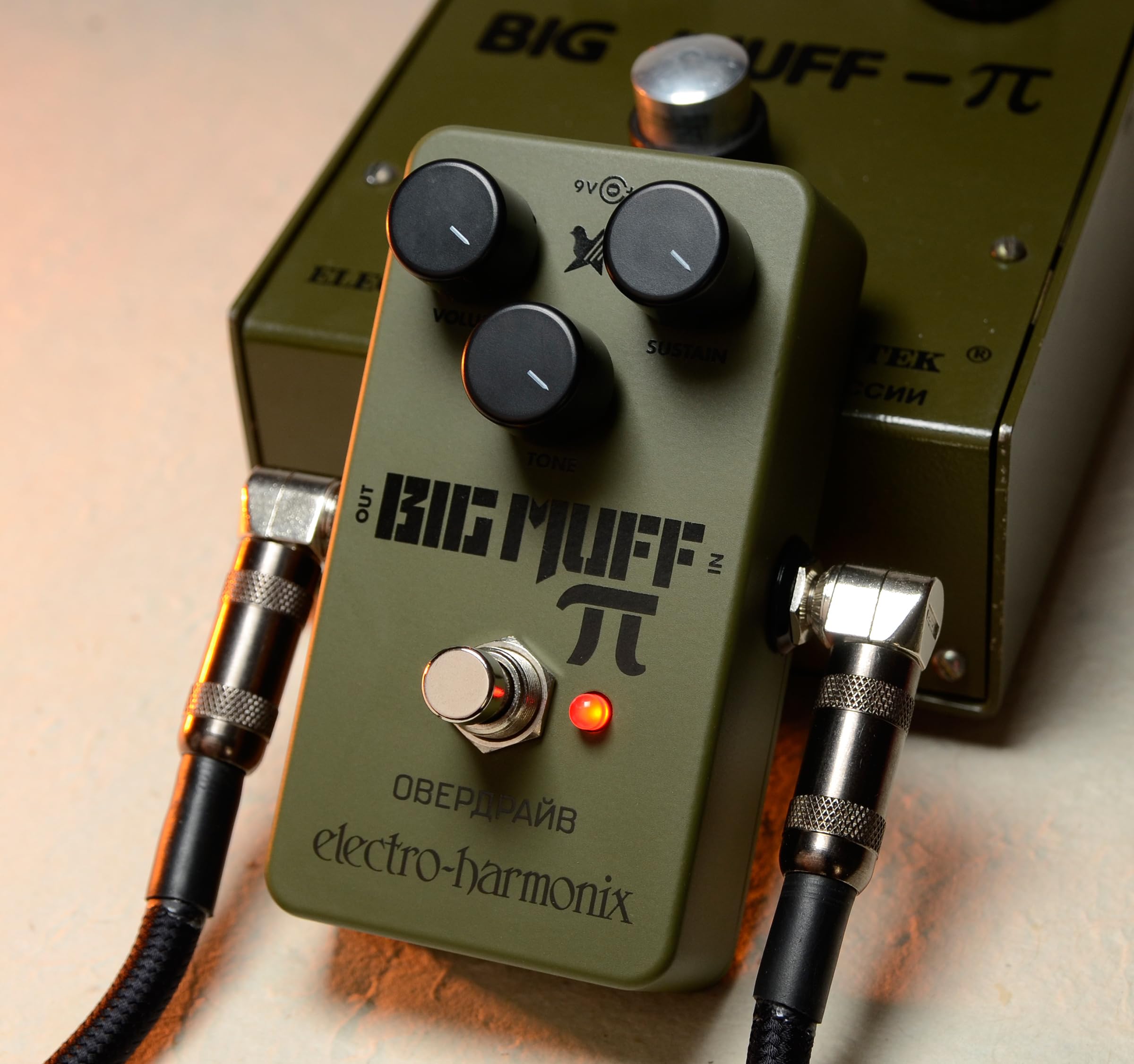 Foto 7 pulgar | Big Muff Pi Fuzz Pedal Electro-harmonix Green Russian - Venta Internacional.
