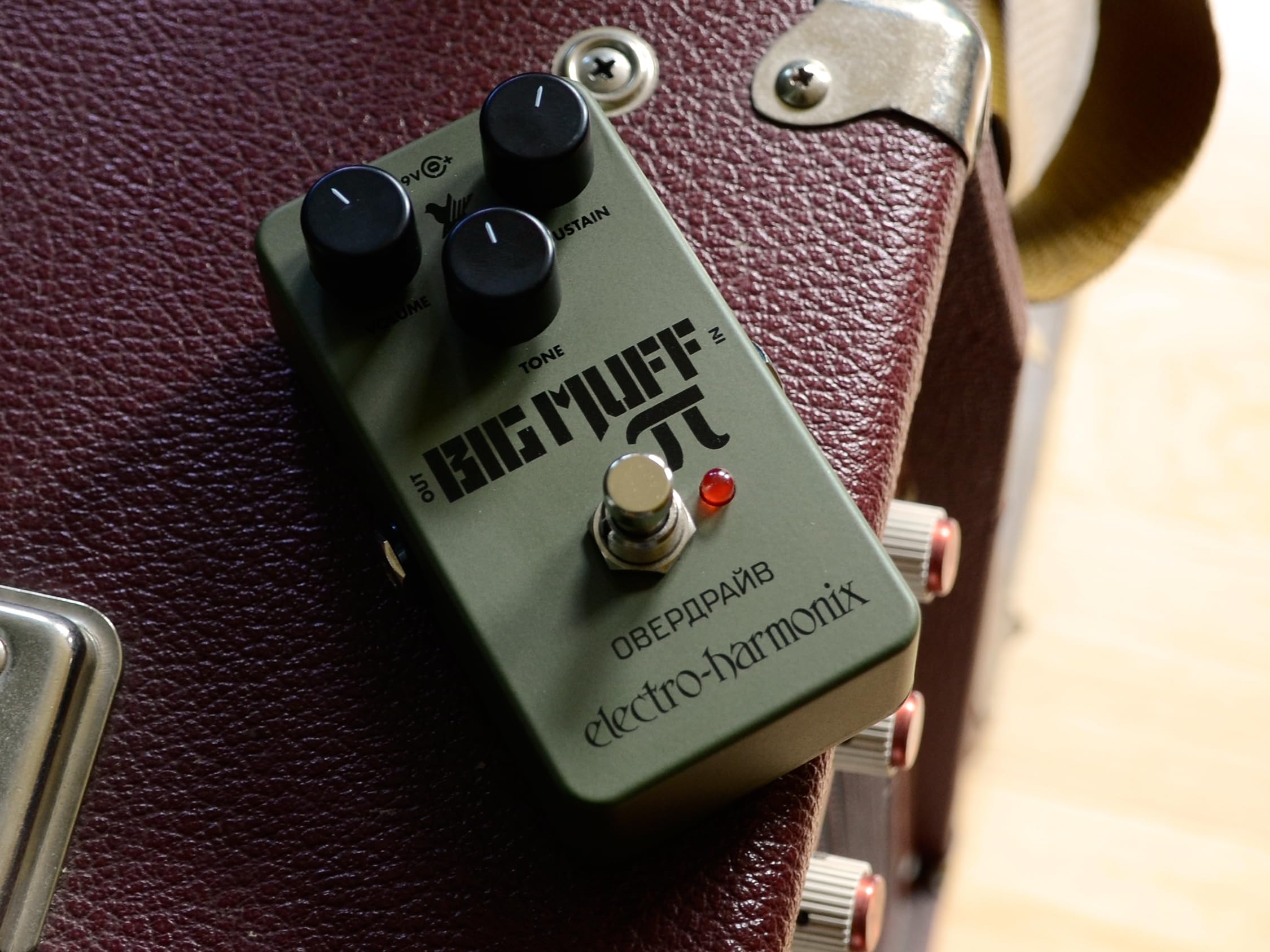 Foto 8 pulgar | Big Muff Pi Fuzz Pedal Electro-harmonix Green Russian - Venta Internacional.
