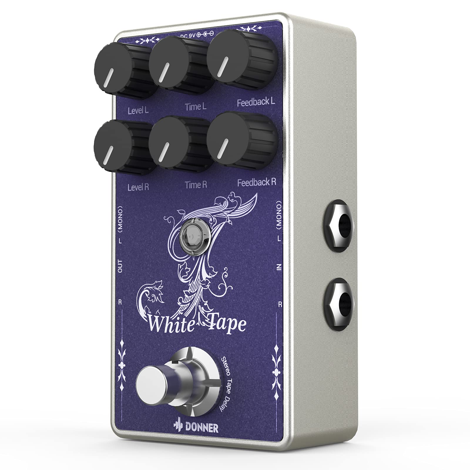 Foto 7 | Pedal Delay Donner White Tape Estéreo Analógico Para Guitarra - Venta Internacional.