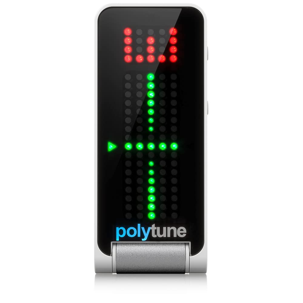 Foto 2 pulgar | Tuner Tc Electronic Polytune Clip Con Pantalla Led De 108 Pulgadas - Venta Internacional.