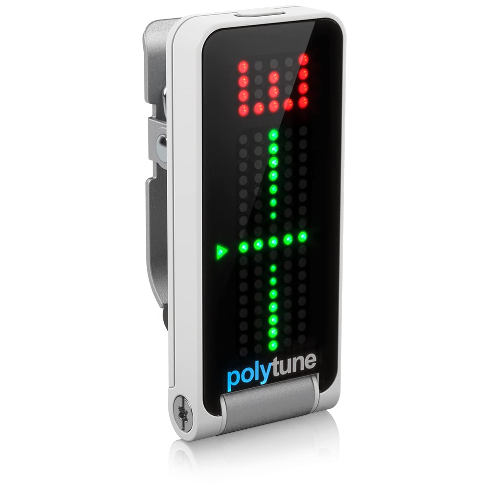 Foto 3 pulgar | Tuner Tc Electronic Polytune Clip Con Pantalla Led De 108 Pulgadas - Venta Internacional.