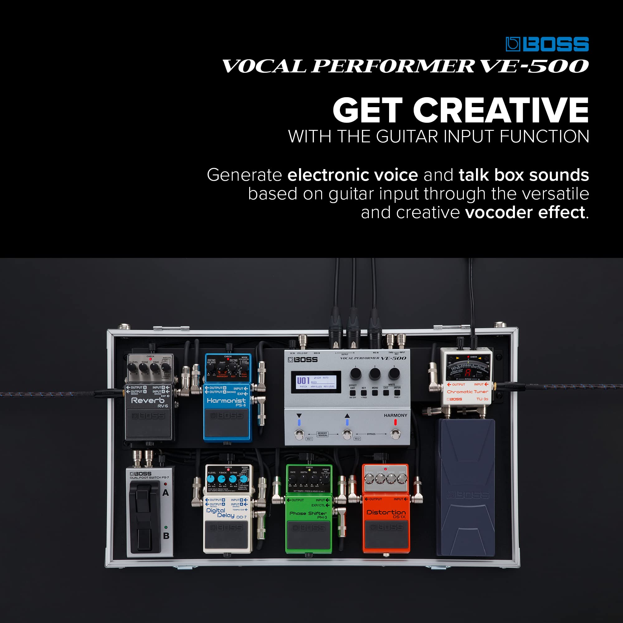 Foto 4 pulgar | Armonizador Vocal Pedal Boss Ve-500 Vocal Performer - Venta Internacional.