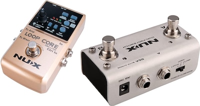 Foto 3 | Pedal Looper Nux Loop Core Deluxe De 24 Bits Con Caja De Ritmos - Venta Internacional.