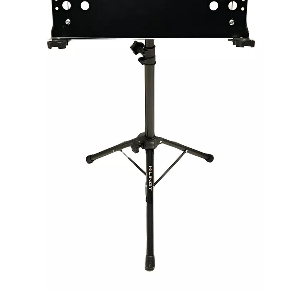 Foto 5 pulgar | Atril Para Partitura De Lujo Klingt Klt 010 Music Stand Color Negro Plegable