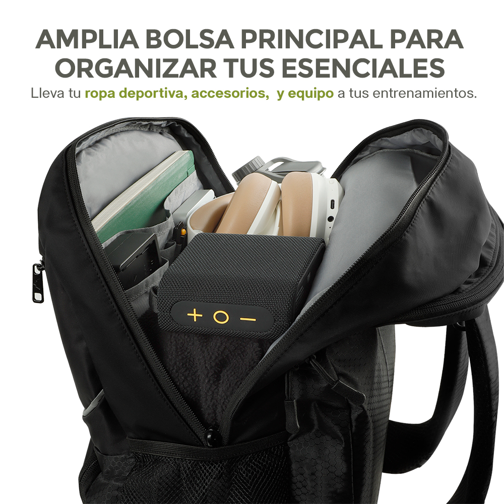 Foto 3 | Mochila Deportiva Hikeo Negra