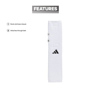 Foto 2 | Toalla Adidas Football Team Para Secar Las Manos Con Gancho Y Trabilla - Venta Internacional.