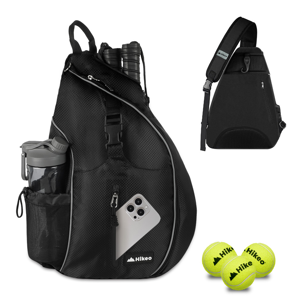Foto 2 pulgar | Mochila Deportiva para Pádel Impermeable Hikeo Negro