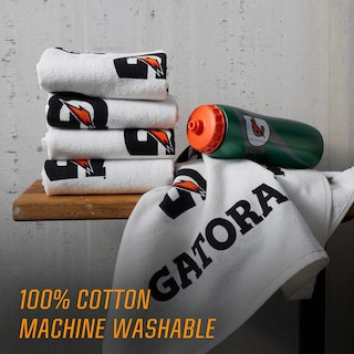 Foto 7 | Toalla Gatorade Sideline Blanca 39x21 Cm 100% Algodón - Venta Internacional.