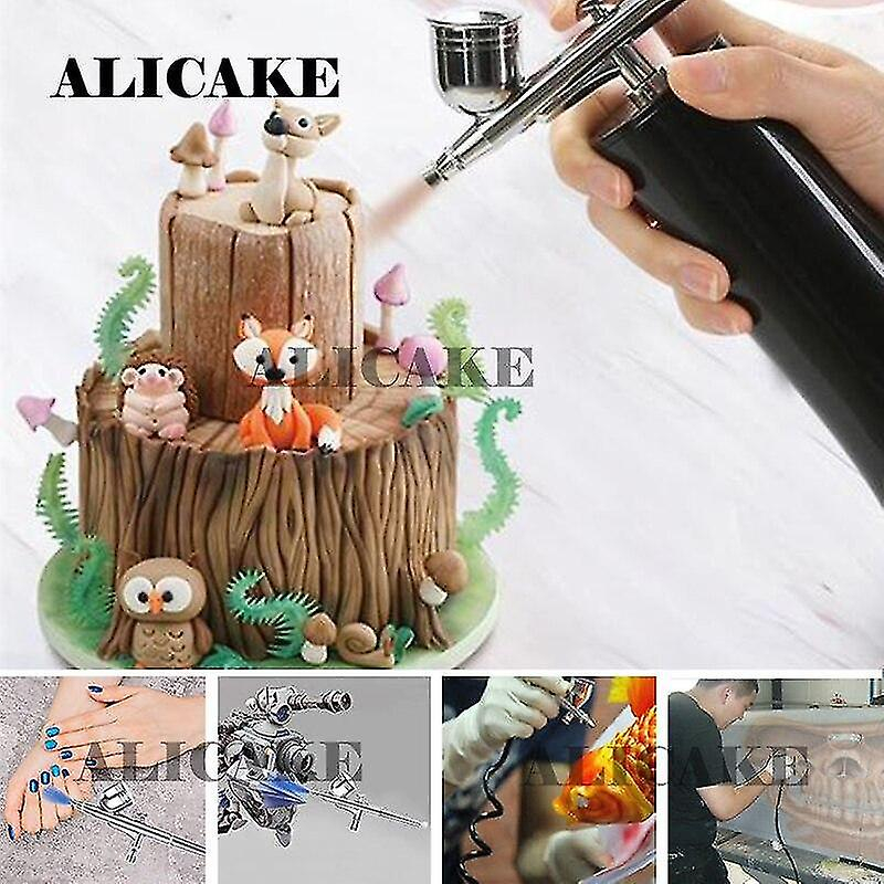Foto 4 pulgar | Set De Aerógrafo Para Decoración De Tartas, Mousse Y Chocolate, 0,3 Mm - Venta Internacional.