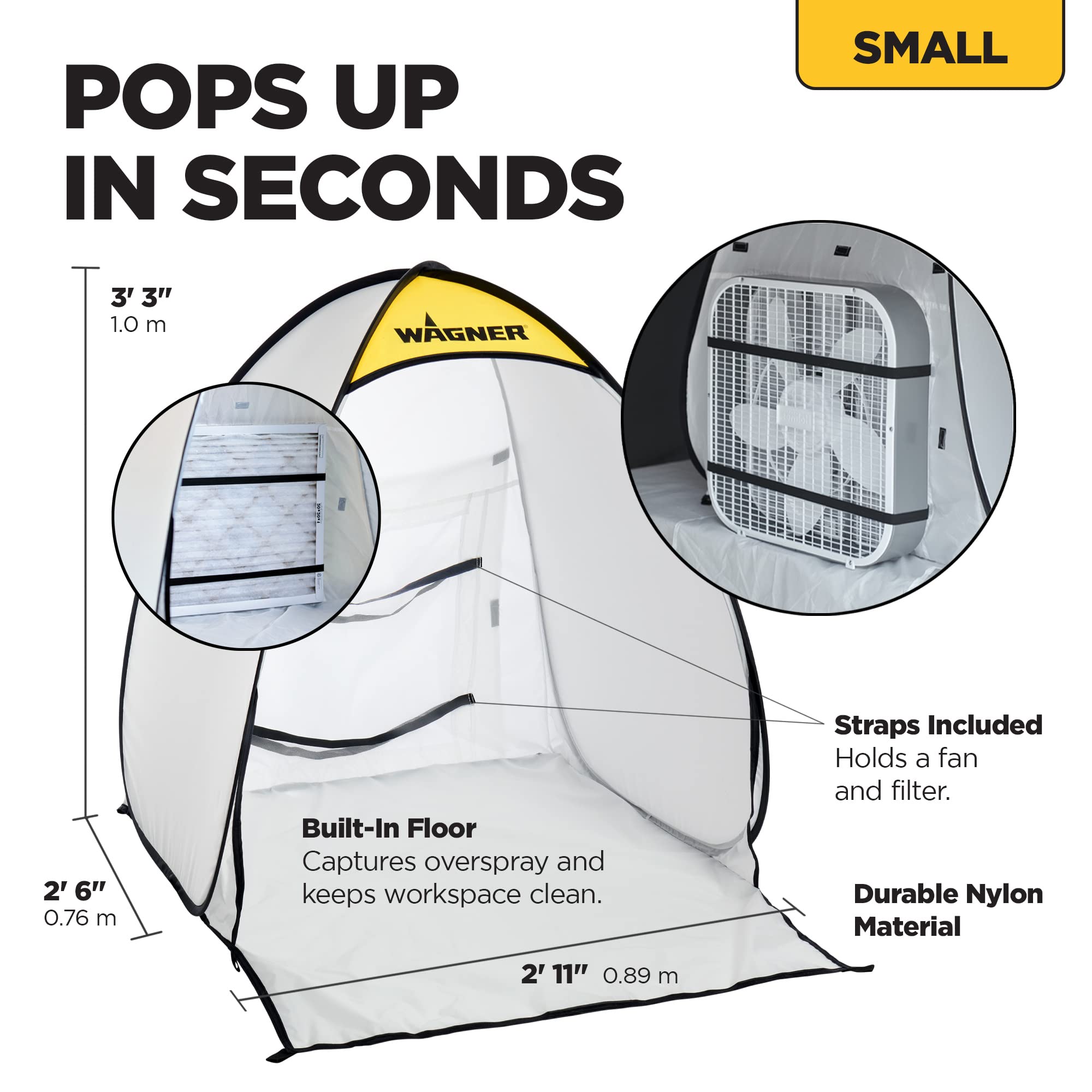 Foto 3 pulgar | Spray Shelter Wagner Spraytech C900051 Homeright Small - Venta Internacional.