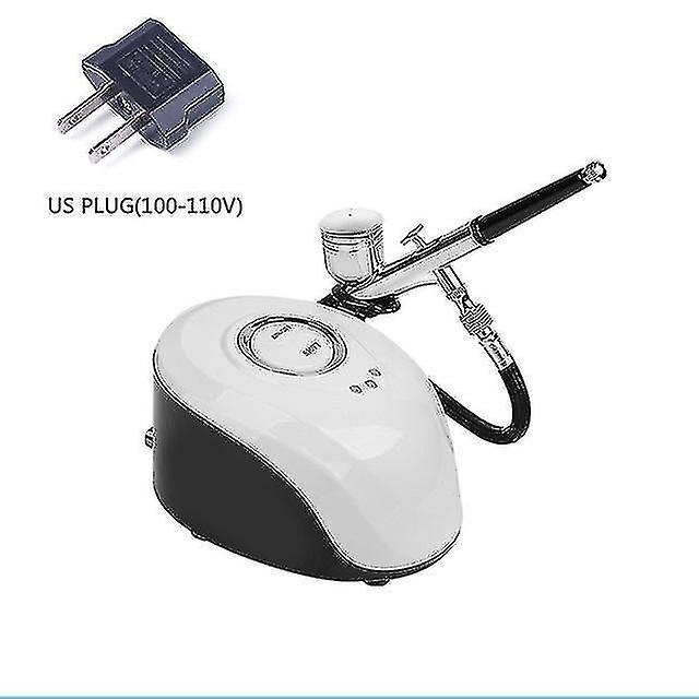 Foto 2 pulgar | Kit De Maquillaje Con Aerógrafo Y Limpiadores Faciales Con Compresor Huoguo 20 - Venta Internacional.