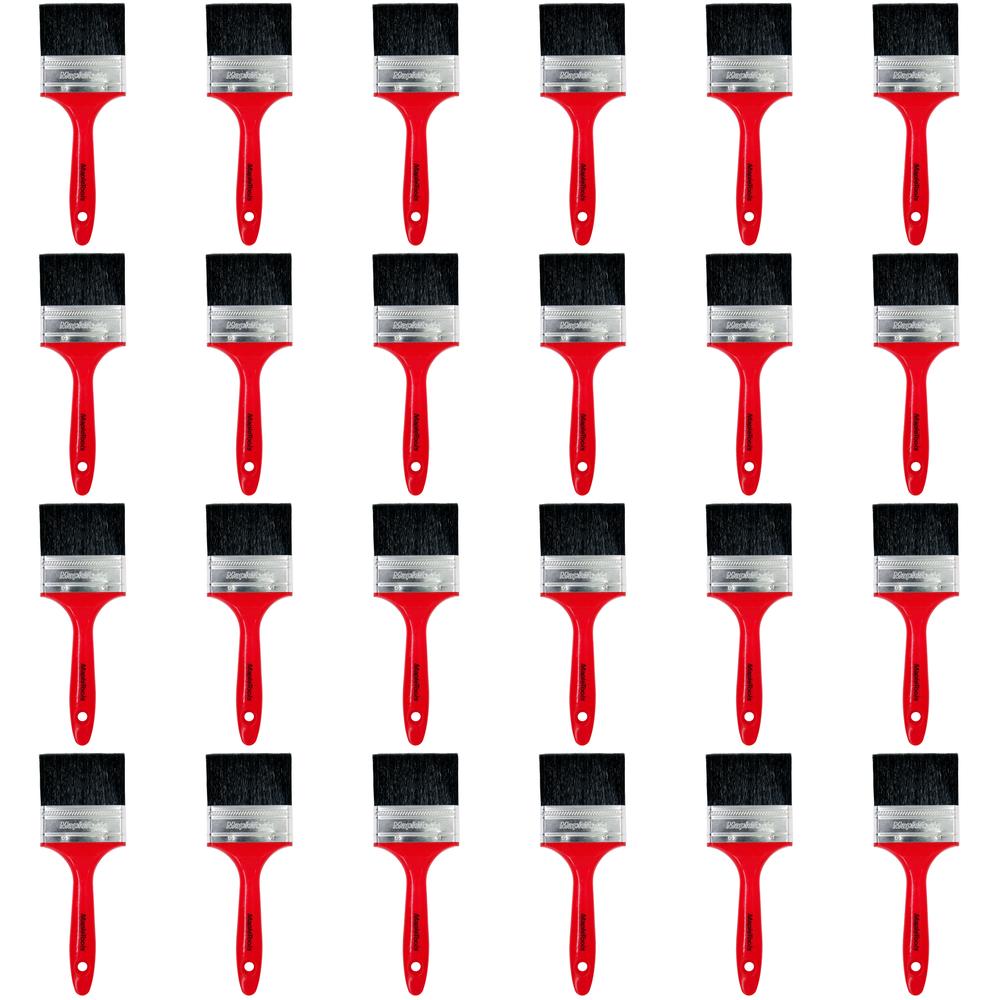 Kit De 24 Brochas Profesionales Para Pintar 3 Pulg Maple Tools