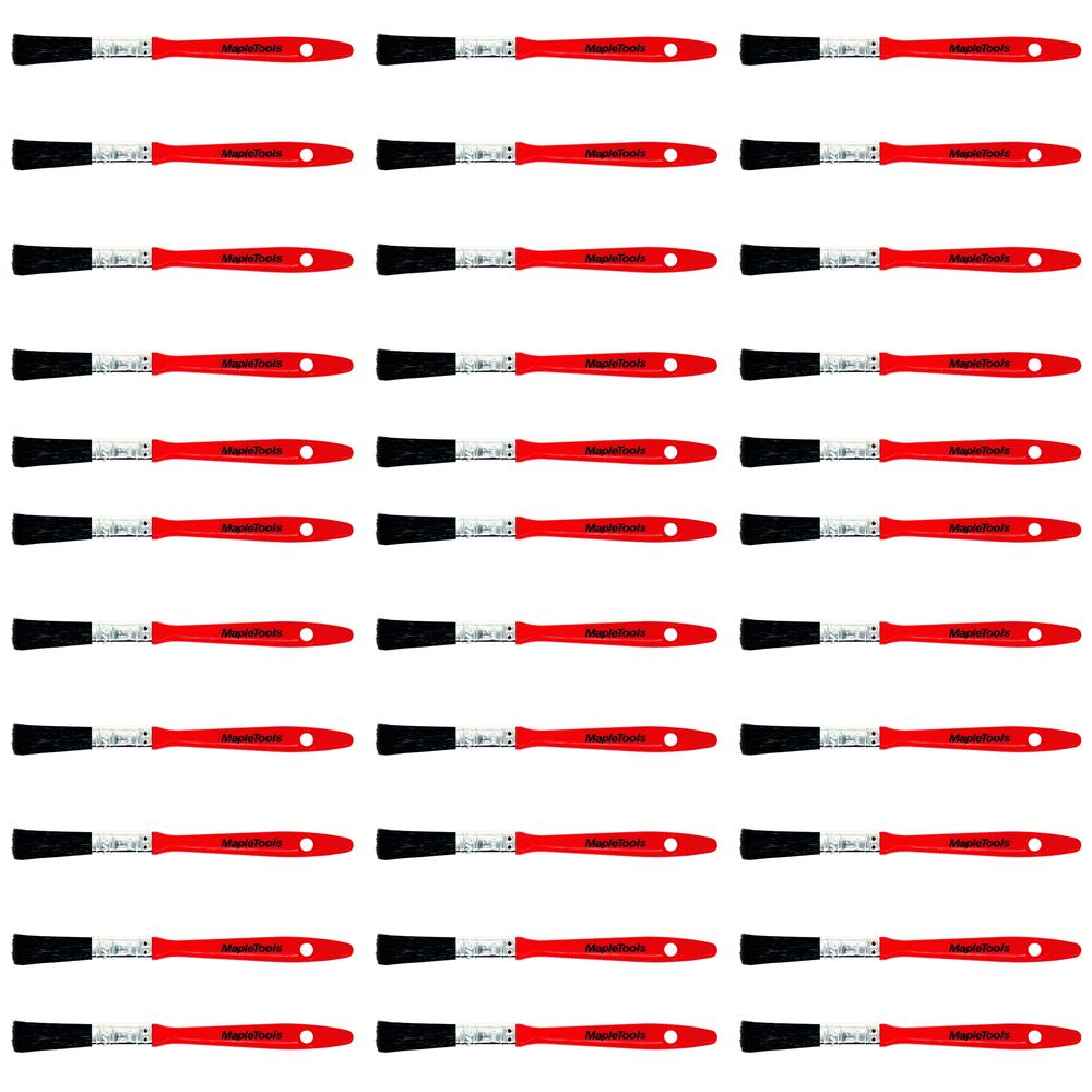 Kit De 30 Brochas Profesionales Para Pintar 1/2 Pulg Maple Tools