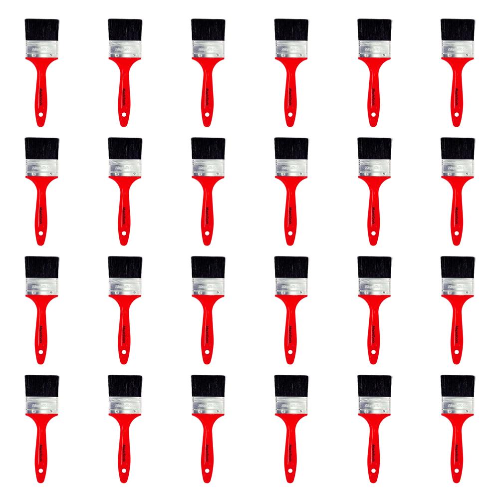 24 Brochas Profesionales 1-1/2'' (38mm) Maple Tools