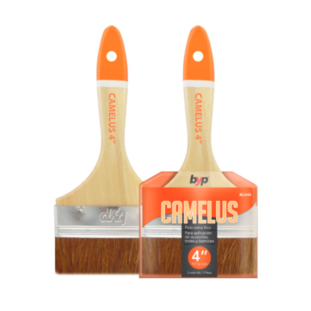 Brocha Camelus 4 Pulgadas Byp Bca40