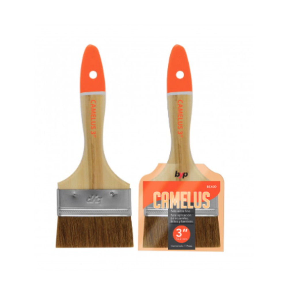 Brocha Camelus 3 Pulgadas Byp Bca30