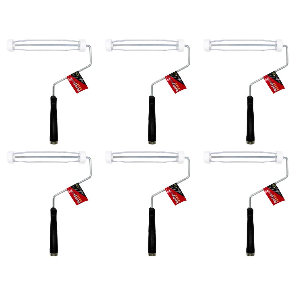 Pack 6 Manerales Para Rodillo 9'' Con Jaula Maple Tools