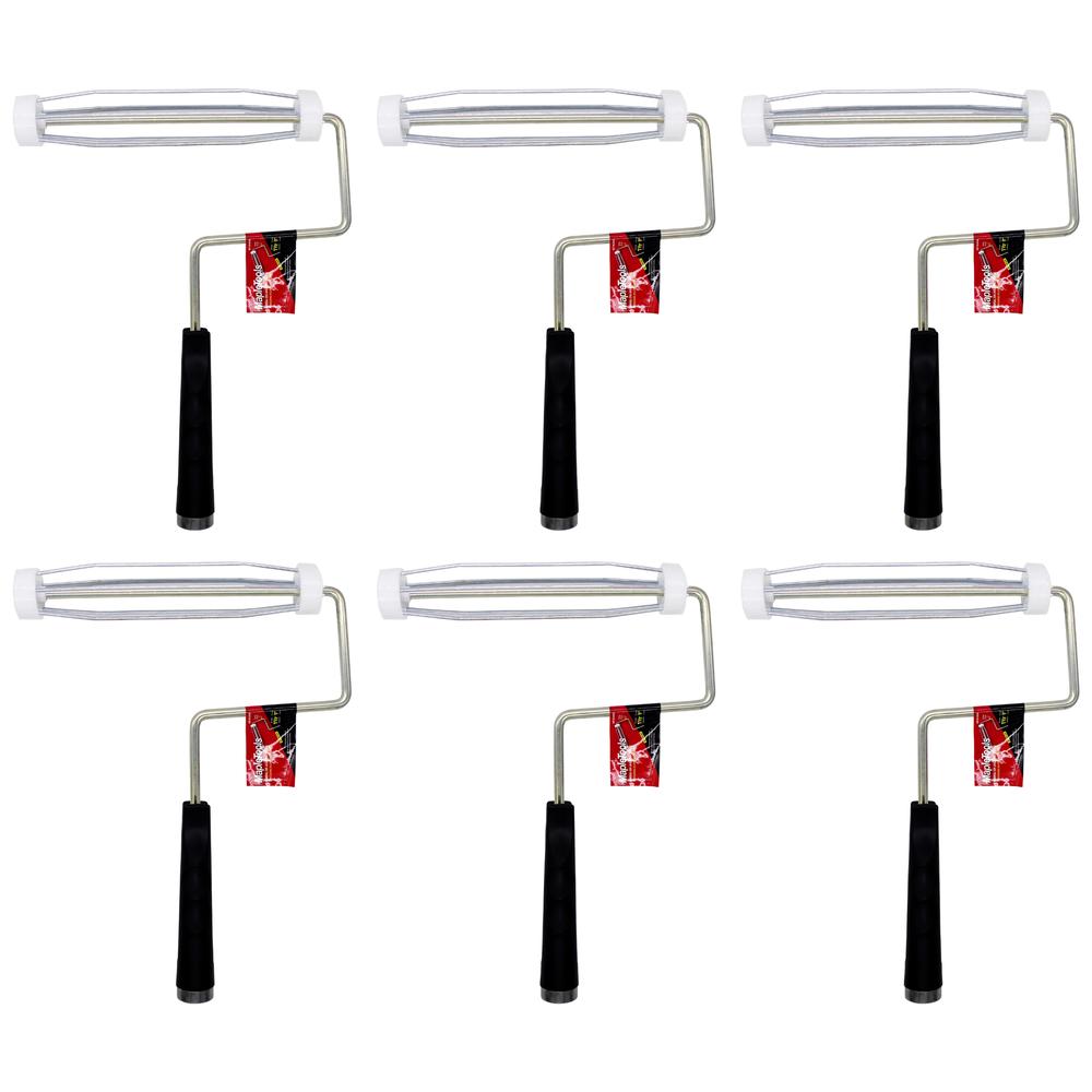 Pack 6 Manerales Para Rodillo 9'' Jaula Reforzado Maple Tools