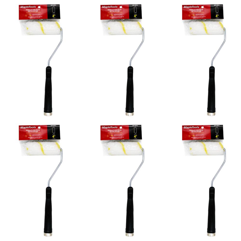 Rodillos para Pintar Maple Tools de Felpa 4 X 3/8'' 6 Piezas