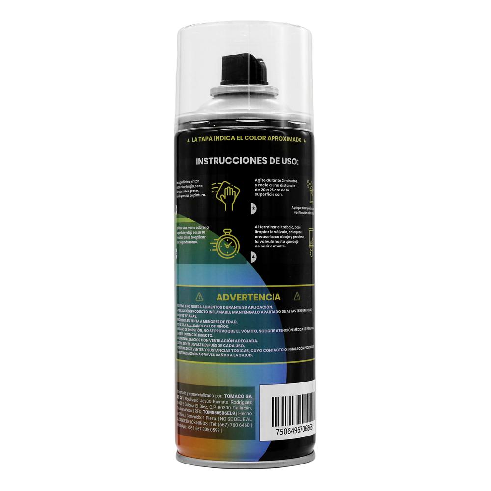 Foto 4 pulgar | Pinturas en Aerosol Transparente 400 ml Maple Tools Pack 12