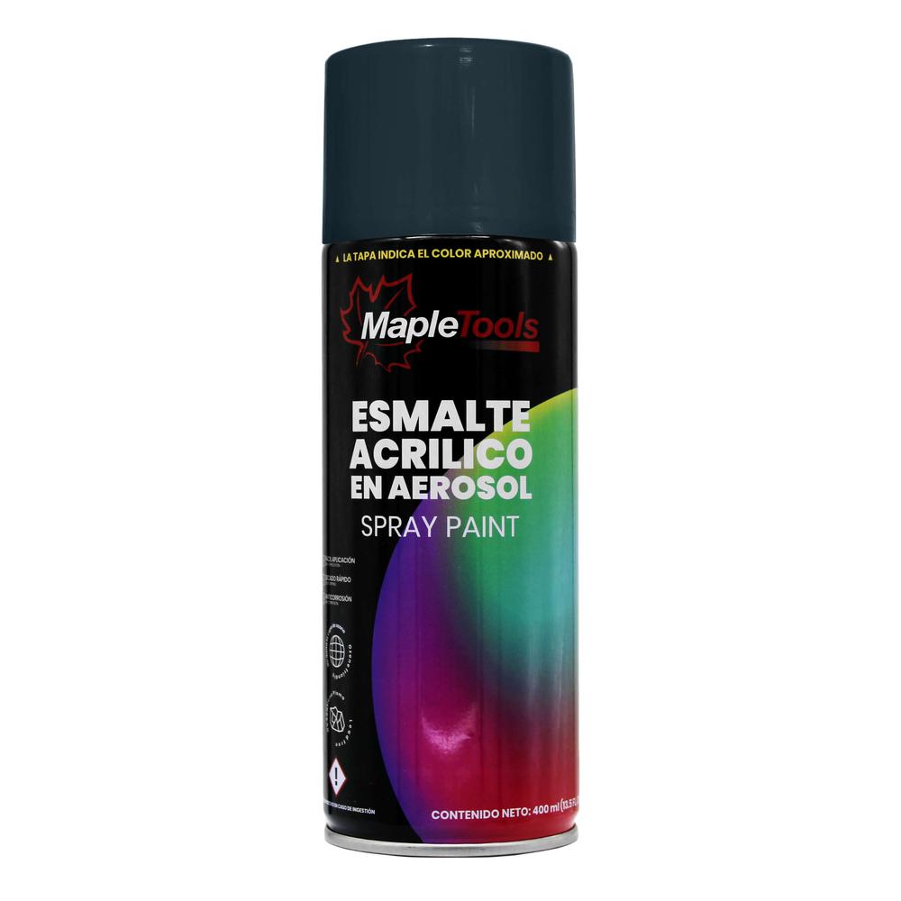 Foto 4 pulgar | Pack 12 Pintura En Aerosol Negro Mate Maple Tools