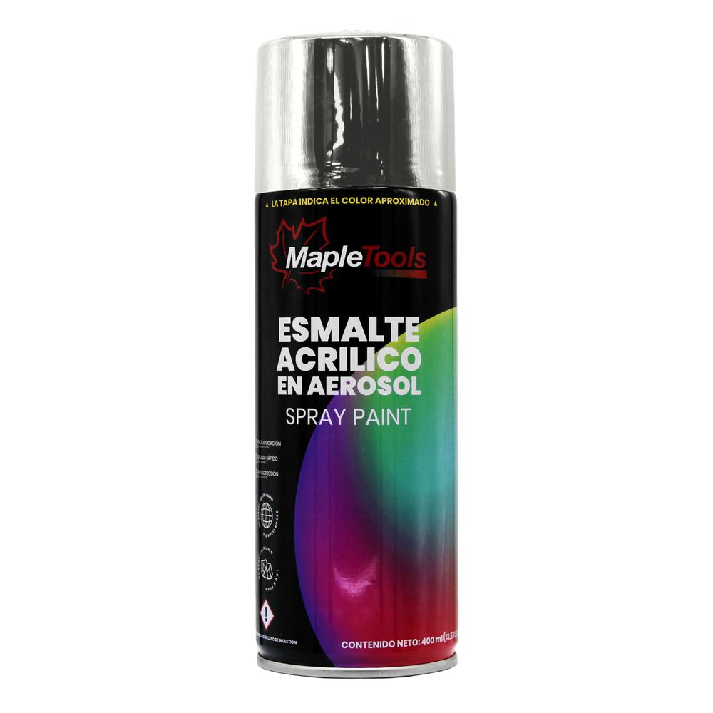 Foto 3 pulgar | Pinturas En Aerosol Cromo Maple Tools Pack 12